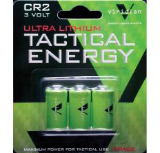 VIRIDIAN CR2 LITHIUM BATTERY 3-PK