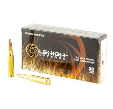 Lehigh Defense Controlled Chaos 308 Winchester 152Gr Boat Tail Hollow Point 20rd