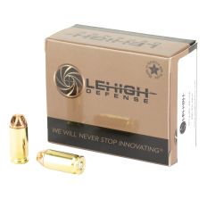 Lehigh Defense Xtreme Defense 40 S&W 115Gr Fluid Transfer Monolithic 20rd