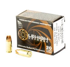 Lehigh Defense Xtreme Defense 9MM 90Gr Fluid Transfer Monolithic 20rd