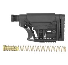 Luth-AR MBA-3 Carbine Mil Spec Stock Kit AR-10 Black