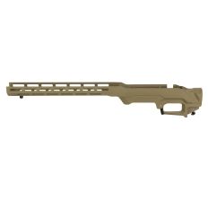 MDT LSS-XL Generation 2 Chassis Remington 700 Short Action FDE Fixed Stock