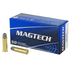 Magtech Handgun Ammunition .38 Special 158 Grain Lead Round Nose 50 Round Box