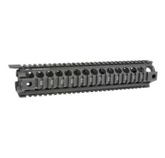 Midwest G2 Two Piece Drop-In Rifle Length Handguard AR Rifles Black