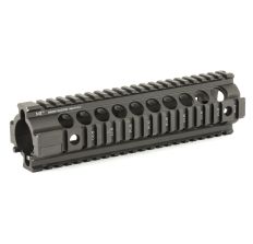 Midwest G2 Two Piece Free Float Mid Length Handguard AR Rifles Black