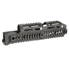 MIDWEST AK ALPHA QUAD RAIL 10" BLK