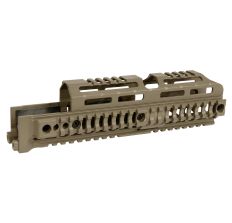 MIDWEST AK ALPHA QUAD RAIL 10" FDE