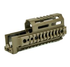 MIDWEST AK ALPHA QUAD RAIL 6.0" FDE