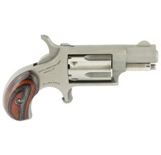 NAA Mini Revolver 22lr 1-1/8" Red/black Grip