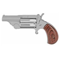 NAA Mini Revolver 22 LR/22MAG 1.625" 5rd Wood