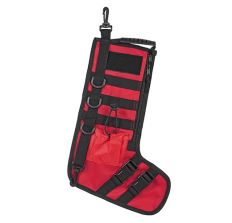 NC Star Tactical Christmas Stocking Red/Black with Handle 