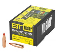 Nosler Bullets .284 Caliber 140gr Ballistic Tip