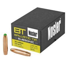 Nosler 30 Caliber 220Gr Ballistic Tip 50ct