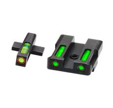 Hi-Viz LiteWave H3 Sight Springfield XD Green, Orange