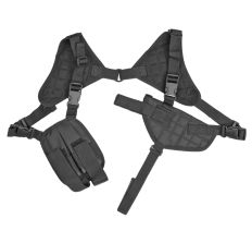 NCSTAR Shoulder Holster System Black