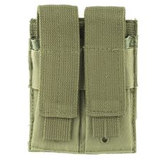 NCSTAR VISM DOUBLE PISTOL MAG POUCH GREEN