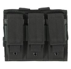 NCSTAR Triple Pistol Magazine Pouch Black