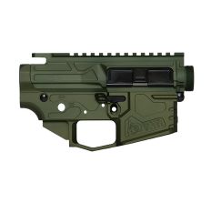 ODIN OTR-15 BILLET RECEIVER SET GREEN