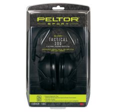 3M/Peltor Sport Tactical Earmuff Black TAC300