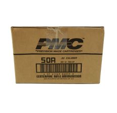 PMC Bronze .50 BMG Rifle Ammunition 660gr FMJ-BT 200rd Case  - LABOR DAY FREE SHIPPING!