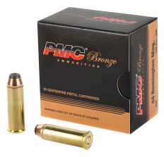 PMC Bronze 44B 44 Remington Magnum 180 Grain Jacketed Hollow Point JHP - 25rds