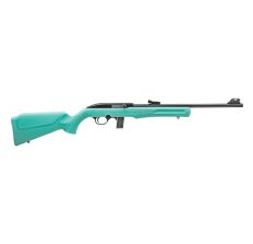 Rossi SemiAuto Rimfire Rifle Teal .22 LR 18" Barrel 10 rd Polymer Stock