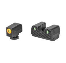 Rival Arms Tritium Front/Rear Sight Fits Glock 42 and 43 Orange