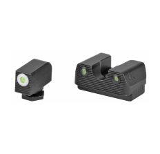 Rival Arms Tritium Front/Rear Sight Fits Glock 42 and 43 White