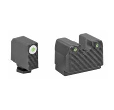 Rival Arms Tritium Front/Rear Sight Glock MOS White