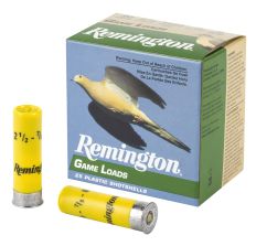 Remington Game Load 20ga 2.75" #8 Shotshell 2 1/2 Dram 25rd