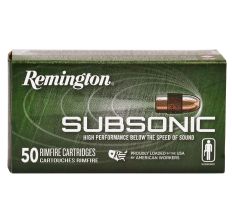 Remington Subsonic 22 LR 40Gr Copper 50rd