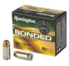 Remington Golden Saber 45 ACP 230Gr Brass JHP 20rd