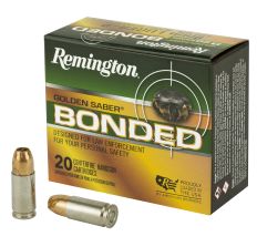 Remington Golden Saber 9MM 124Gr Brass JHP 20rd