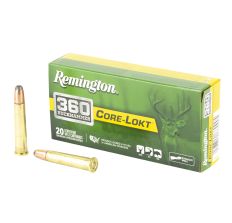 Remington Core-Lokt 360 Buckhammer 200Gr Soft Point 20rd