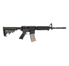 DelTon ECHO 316 Forged Aluminum AR15 Rifle Black 5.56NATO 16" M4 Profile Barrel Carbine Handguard M4 Stock A2 Flash Hider