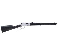 Rossi Rio Bravo Lever Action Rifle Black / Nickel .22 LR 18" Barrel 15rd Nickel Coated Frame, Receiver & Lever