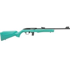 Rossi SemiAuto Rimfire Rifle Teal .22 LR 18" Barrel 10 rd Polymer Stock