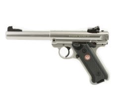 Ruger Mark IV Target 22 LR 5.5" 10rd Satin Stainless