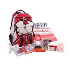 ReadyWise 64 Piece Survival Backpack Red