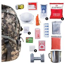 ReadyWise 64 Piece Survival Backpack Camo