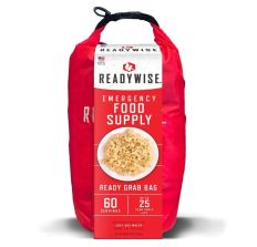 ReadyWise 60 Serving Emergency Food Supply Ready Grab Dry Bag