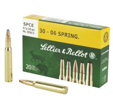 Sellier & Bellot Rifle 30-06 Springfield 150Gr Soft Point 20rd