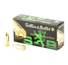 Sellier & Bellot Pistol 9MM 115Gr FMJ Non Toxic 50rd