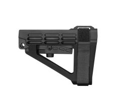 SB Tactical SBA4 Pistol Stabilizing Brace - Black | Mil-Spec Carbine Buffer Compatible