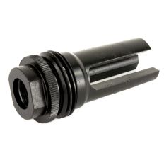 SilencerCo ASR Flash Hider 1/2X28 9MM Hybrid Black