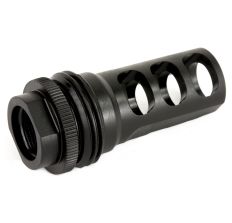 SilencerCo ASR Muzzle Brake 5/8X24 Hybrid Black