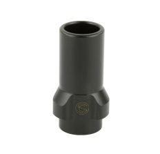 SilencerCo 3-Lug Muzzle Device Adapter 9MM ASR Mounts Black 1/2x26