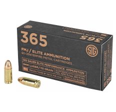 Sig Sauer Elite Performance Ball 9MM 115Gr FMJ 50rd