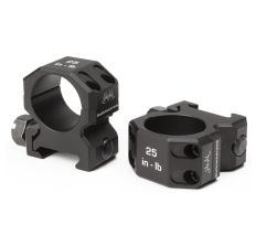 SIG BUCKMASTERS RINGS 1" ALUM LOW BLK