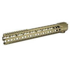 STRIKE INDUSTRIES MLOK RAIL 15.5" FDE